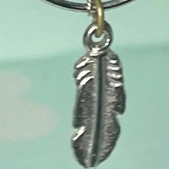 Southwestern Silver Dreamcatcher Statement Earrings – Boho Sterling-Tone Feather - Picture 10 of 10